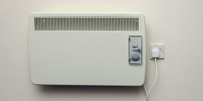 flat wall heater